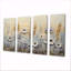 Jenssen - Wildflowers Wall Art - ensemble de 4 décorations murales traditionnelles-1054236959