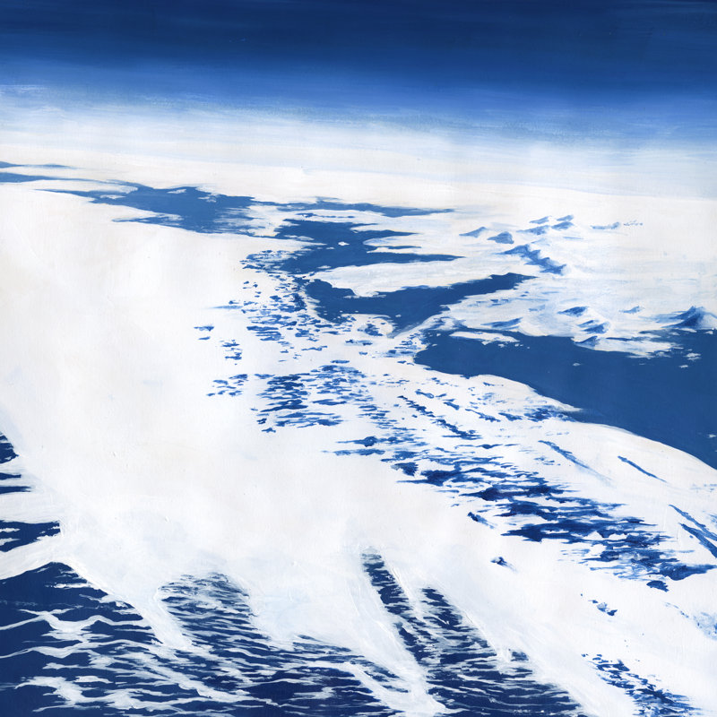 Arctic Circle IV by Michael Willett - Wrapped Canvas Print, 30cm H x 30cm W