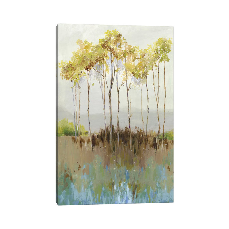 Peaceful Woodland by Allison Pearce - Wrapped Canvas Painting, 30.48cm H x 20.32cm W x 1.91cm D