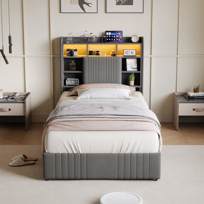 Upholstered Storage Bed