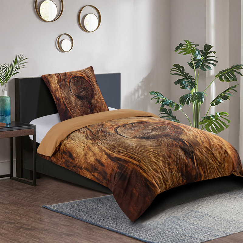 No Pattern Duvet Cover Set with Pillowcases Included