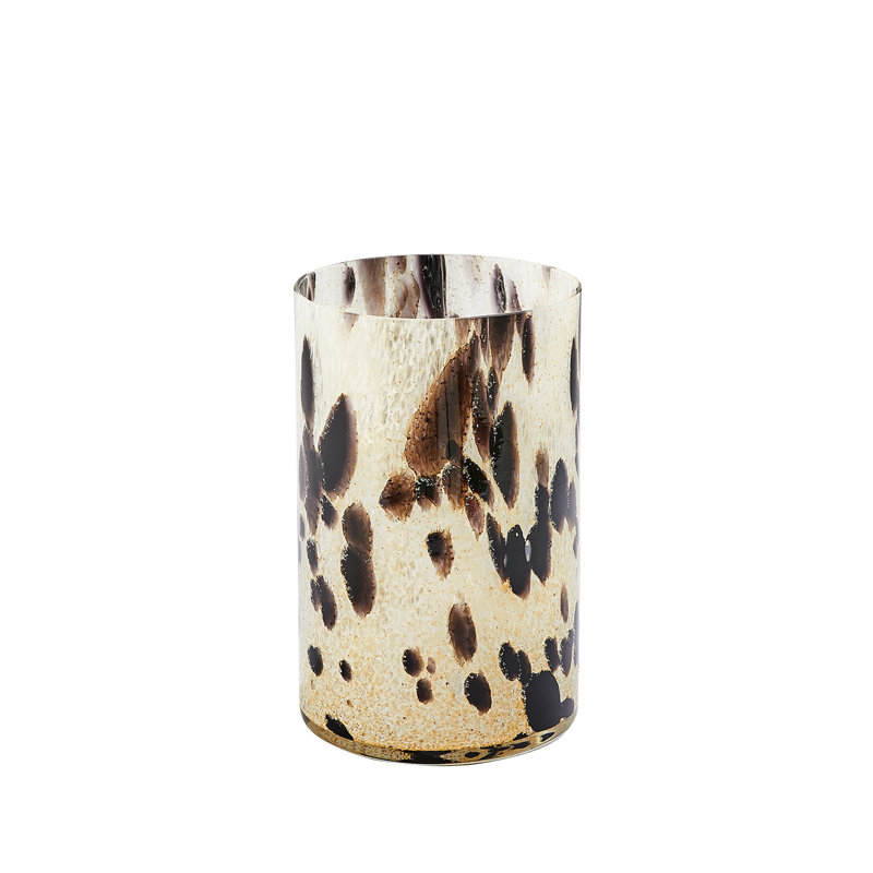 Calico Vase-Sm, 10.5" H x 5.75" W x 5.75" D