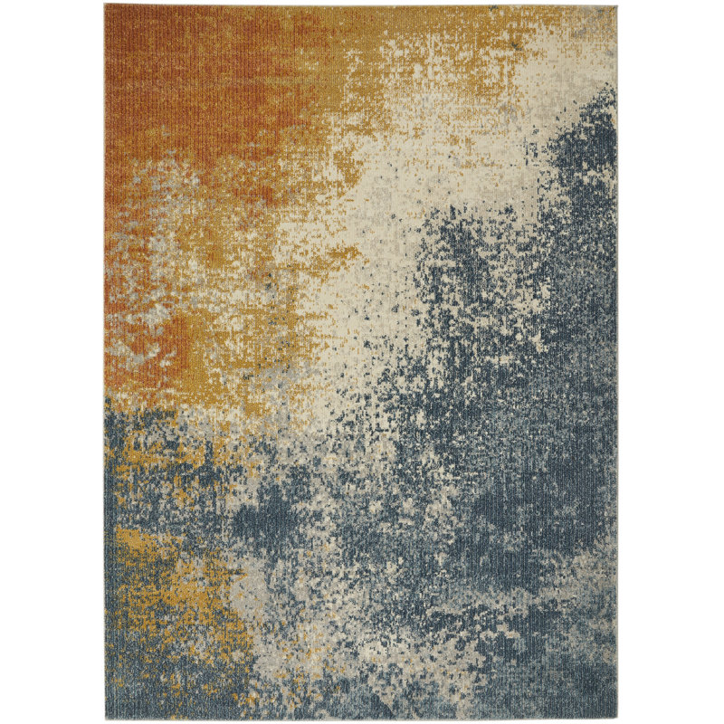 Balictar Abstract Area Rug, Rectangle 80 x 150cm