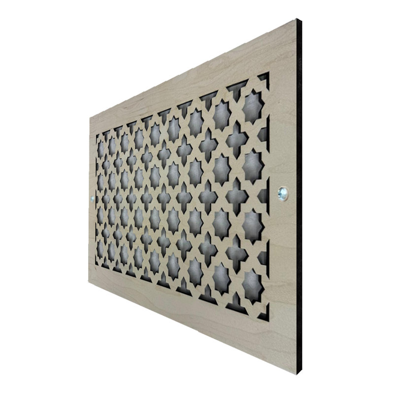 Registres muraux et de plafond Stellar Air 4 x 8 (ouverture de conduit) 6 x 10 - Pavillon français, 8" L x 4" W x 0.25" H