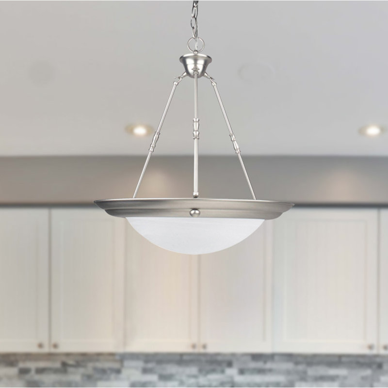 Valeri 3 - Light Satin Nickel Single Pendant