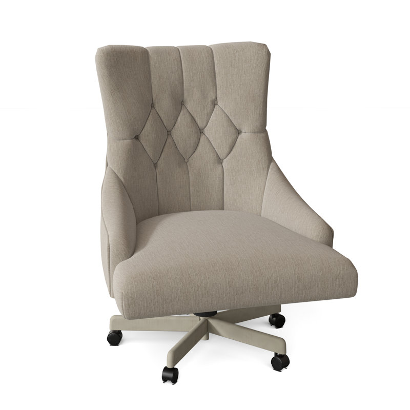 Clancy Task Chair, Linen (3156 72), Walnut