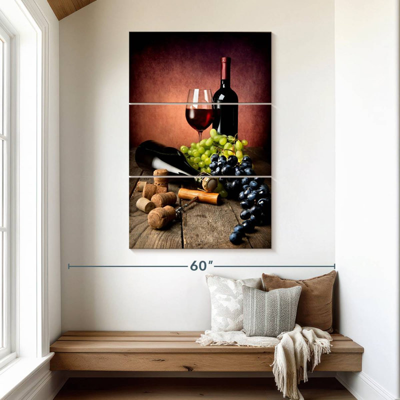 Yarlin Exquisite Red Wine, 50" H x 32" W