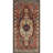 Khurram Distressed Joycelyn Burgundy Runner