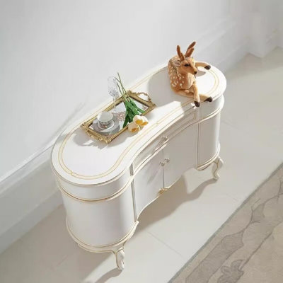Simple Cream-Style Sideboard