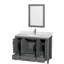 Sheffield 48" Single Bathroom Vanity Set with Mirror-835091128-807605136