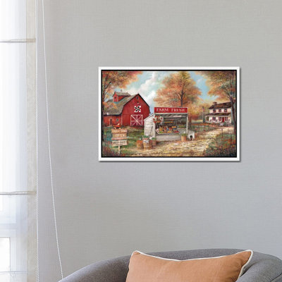 Farm Fresh by Ruane Manning - Painting on Canvas
