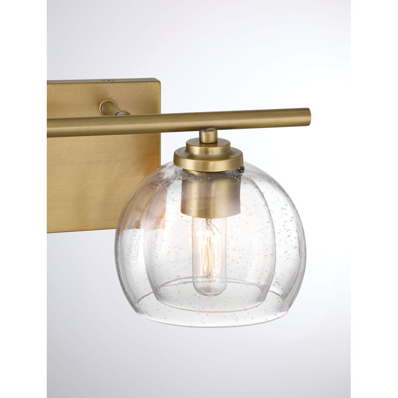 Coiffeuse Glint, H 6,75 po x l 15,5 po x P 5,75 po, Deux lumières, 120 W