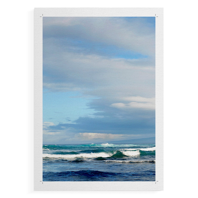 Bleu infini - impression sur toile seulement - non encadrée, H 27 po x l 18 po