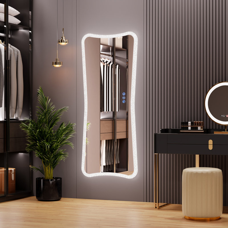 Miroir pleine grandeur avec lumières Eann