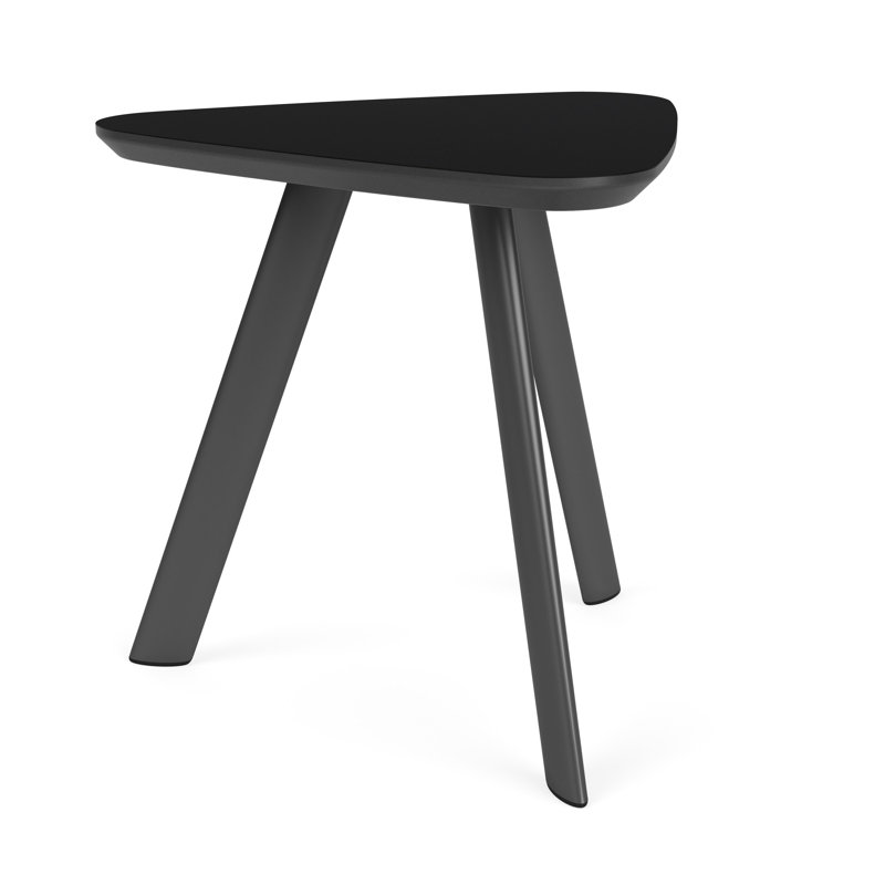 Table de bout Darsey Lounge, Nuit noire, Gris anthracite