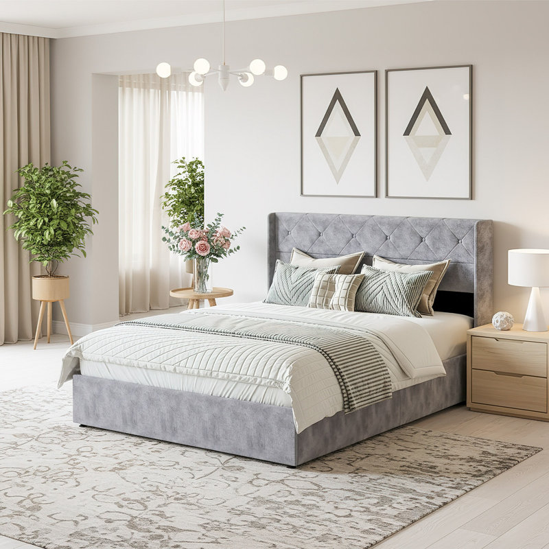 Base de lit plateforme grand