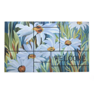 Delapaz Non-Slip Outdoor Doormat