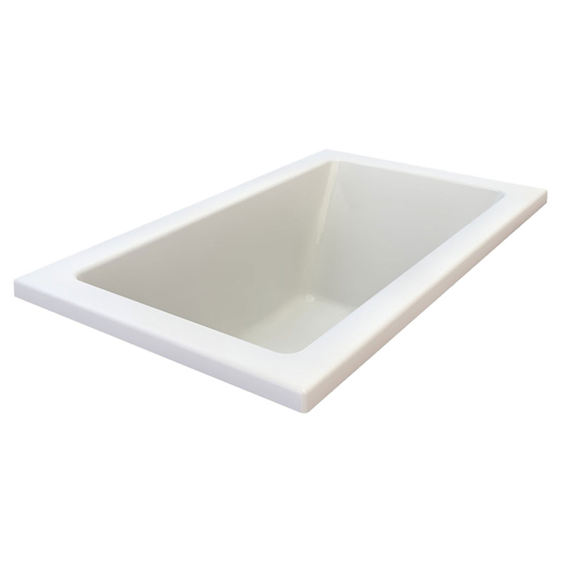 Studio 60'' x 36'' Soaking Acrylic Bathtub