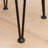 Patio Industial Wood And Metal Barstool