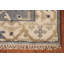 Tapis de couloir indien gris Oushak 3 x 10
