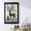 Art des Fêtes de Noël - Toile tendue avec châssis DCCLX-116524155