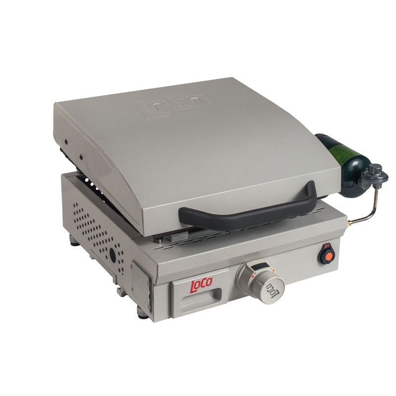 SmartTemp 16" Rectangular Tabletop Griddle in Black