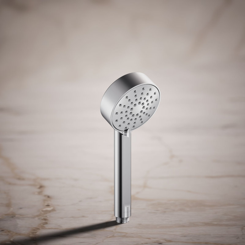 Douche à main à trois fonctions Elate, 2,5 gallons par minute, Chrome poli