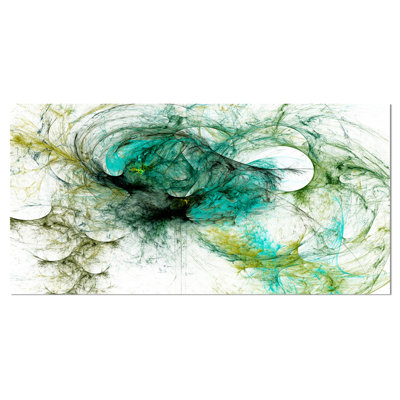 « fractal digital paint pattern », impression sur toile tendue