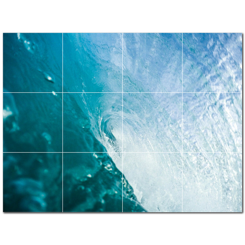 Vagues photo 6 x 6
