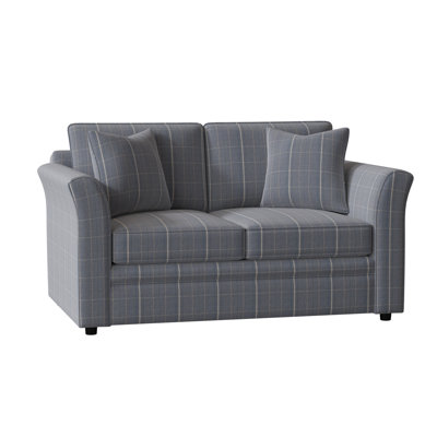 Causeuse à accoudoirs évasés 62 po avec coussins réversibles Northfield