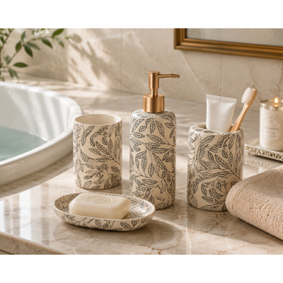Ensemble d'accessoires de salle de bain