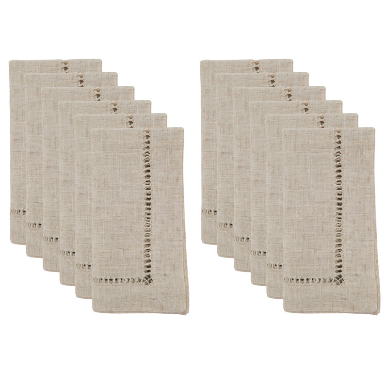 Serviette 20 po Cowen, Naturel, 20" Carré