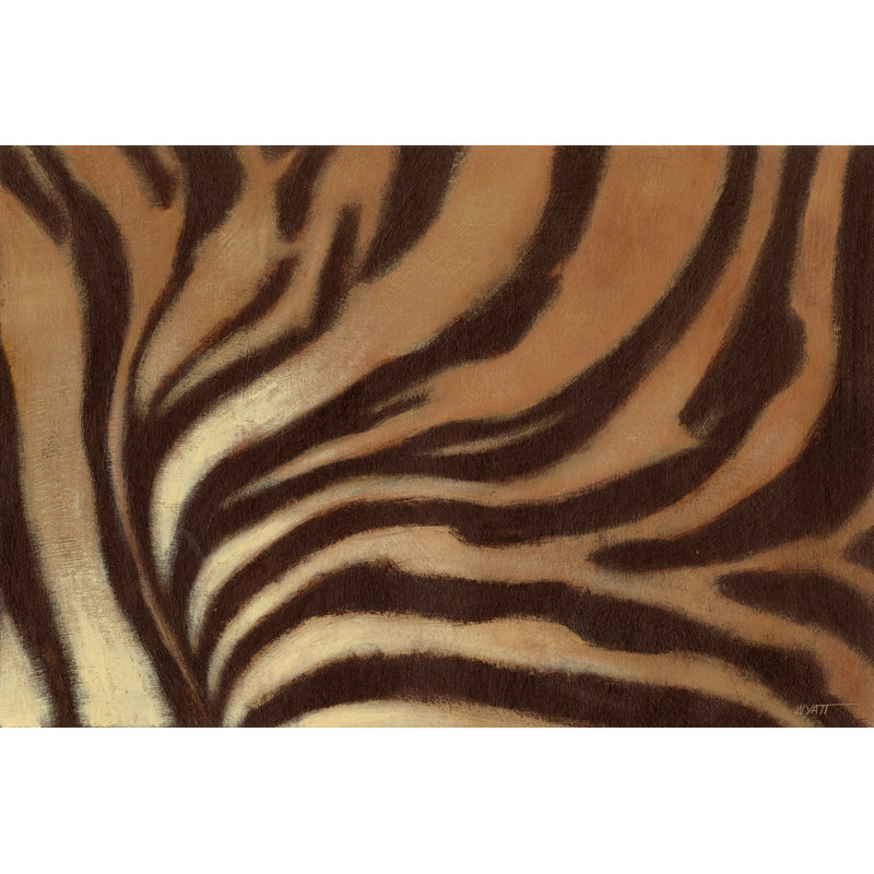 Tiger II by Norman Wyatt Jr. - Wrapped Canvas Painting, 30cm H x 46cm W x 3.8cm D