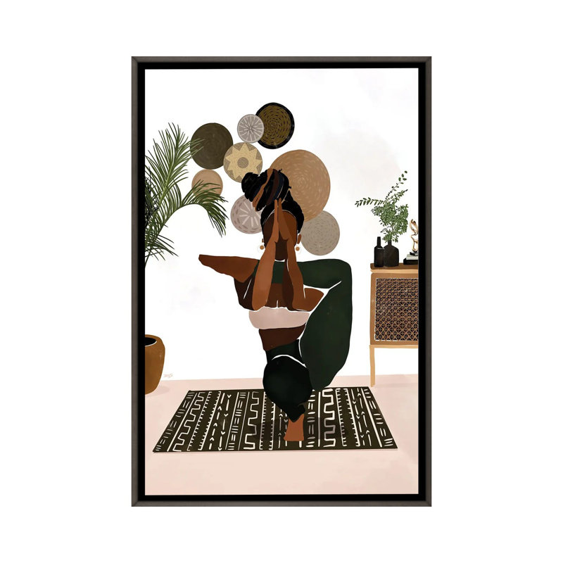 « Équilibre » par Brie Nicole-impression d’art graphique, Pas de tapis, H 60 po x l 40po x P 1,5 po