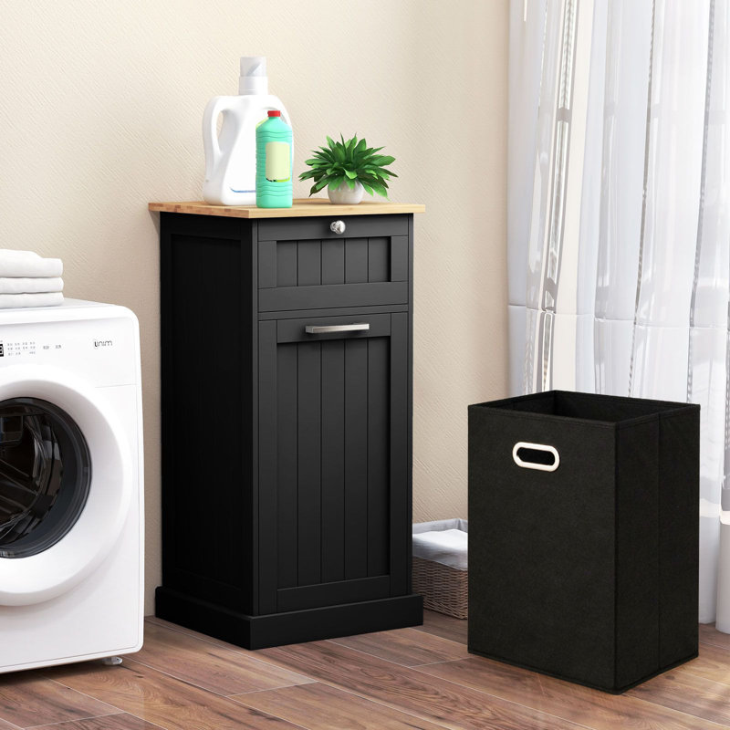 Laundry Hamper, Black