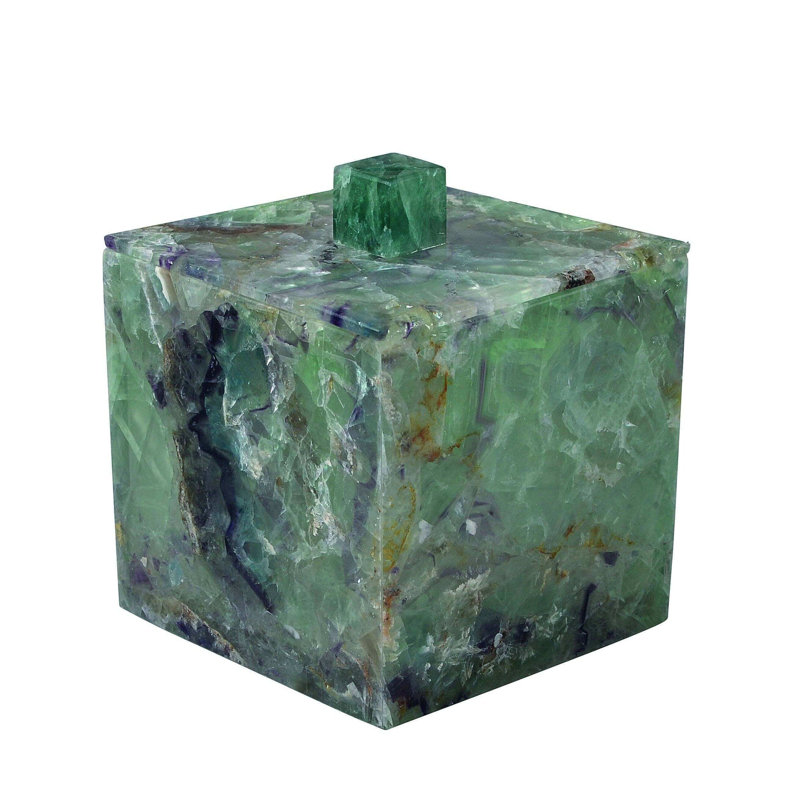 Gemstone Flourite Container
