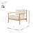 Vachakan Fabric Accent Arm Chair