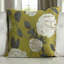 Anusuya Indoor / Outdoor Floral Green Square Cushion Cover