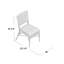 Chaise d'appoint en acajou Bungalo