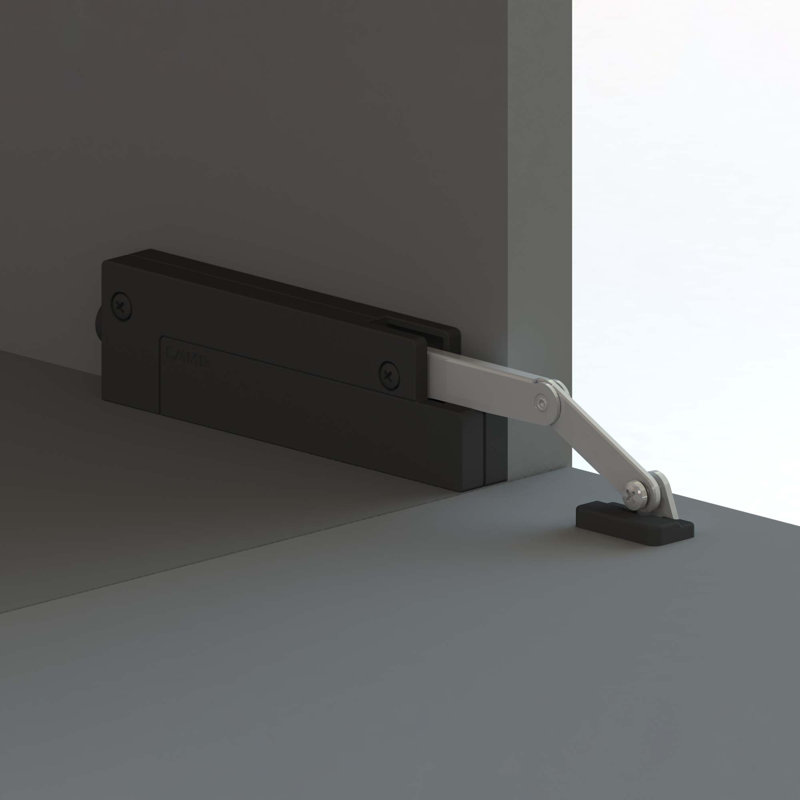 Support de couchage souple compact Sugatsune - CSD-10-TV-H-BL, fini noir, Noir