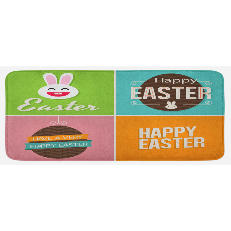 Modern & Contemporary Synthetic Kitchen Mat