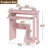 Home Office Computer Desk with Monitor Stand Keyboard Tray, 29.5 Inch Study Writing Desk Small PC Laptop Table with Storage Shelves