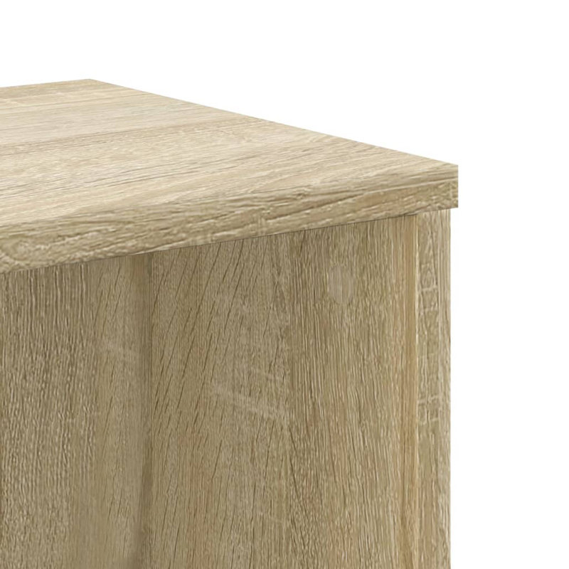 Savara 105cm H x 50cm W Bookcase, Sonoma Oak