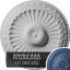 Médaillon de plafond Endurathane Linus, DE 11 1/4 po x P 1 1/8 po, finition Americana peinte à la main-27780808