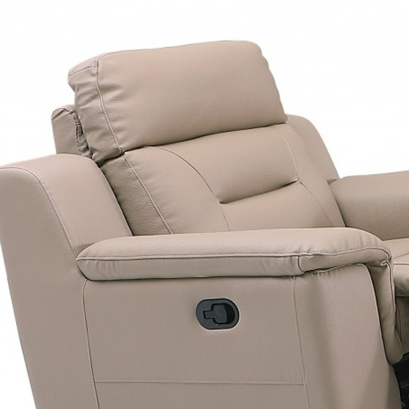 Ensemble de conversation pour trois personnes Aolany, Beige