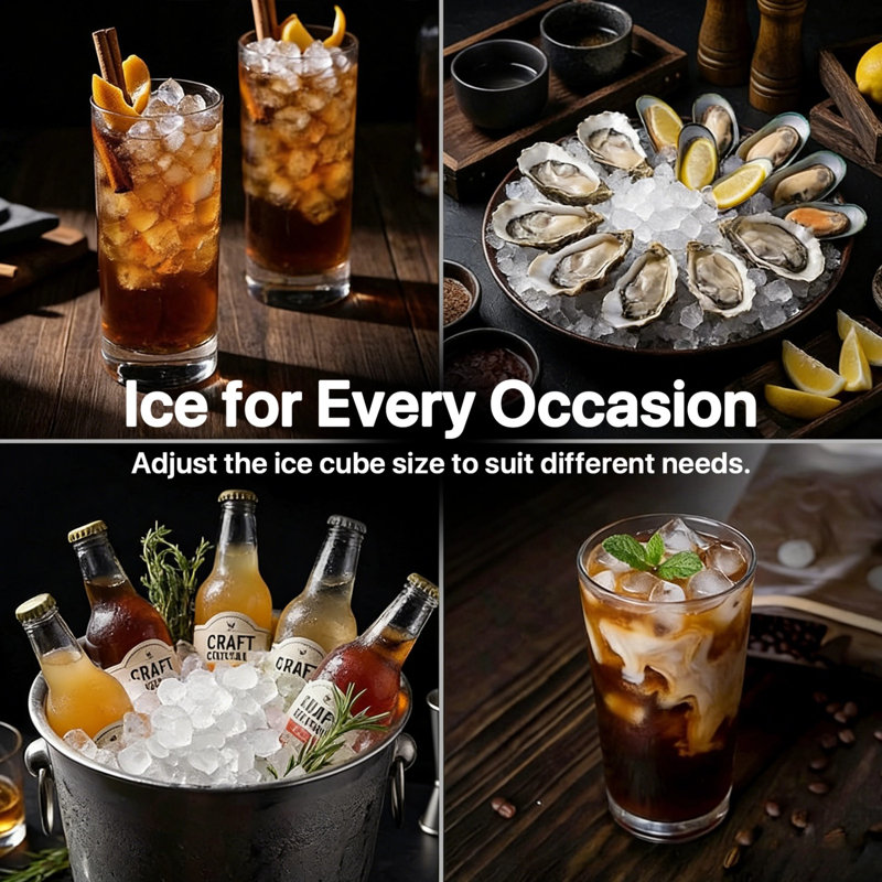 Ice Maker Countertop,40lbs/day, 24pcs Ready In 13 Mins,2 Ways To Add Water,self-cleaning Portable Compact, With Ice Scoop & Basket, Perfect For Home/kitchen/bar,silver