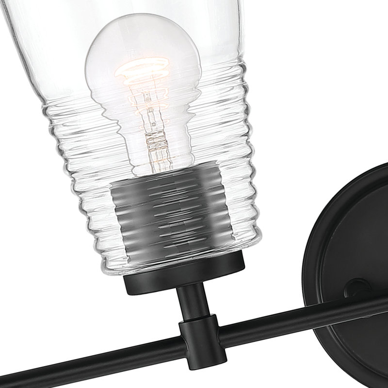 Archiebald 4 - Light Dimmable Vanity Light, Matte Black