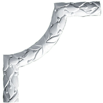 Panneau d'angle mouluré 7 7/8 po x H 7 7/8 po x P 3/4 po