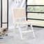 Chaise d'appoint à dossier plein en bois massif Abraxas-478732985