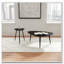 Table de bout triangulaire en bois massif Xander